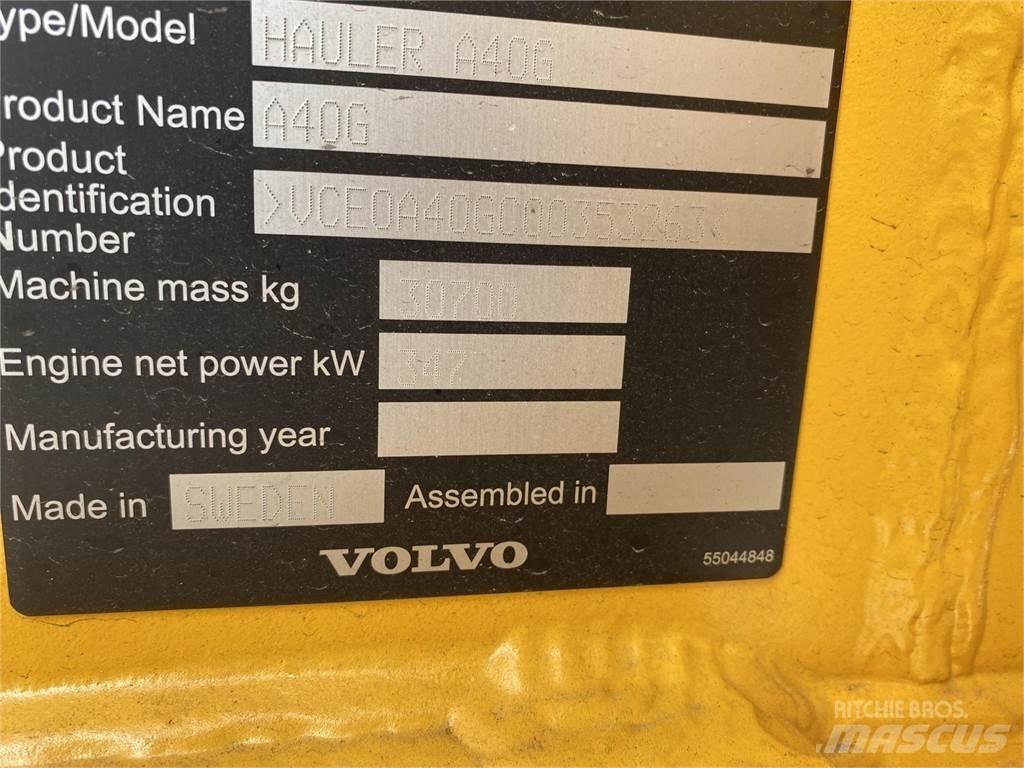 Volvo A40G Knik dumptrucks