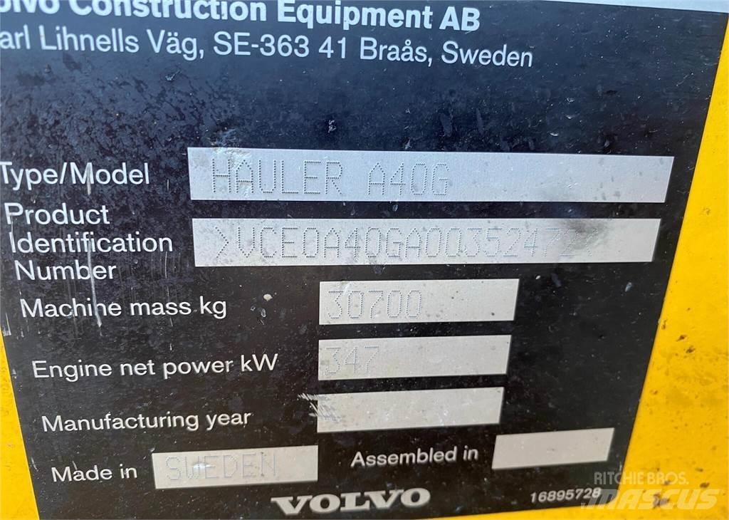 Volvo A40G Knik dumptrucks