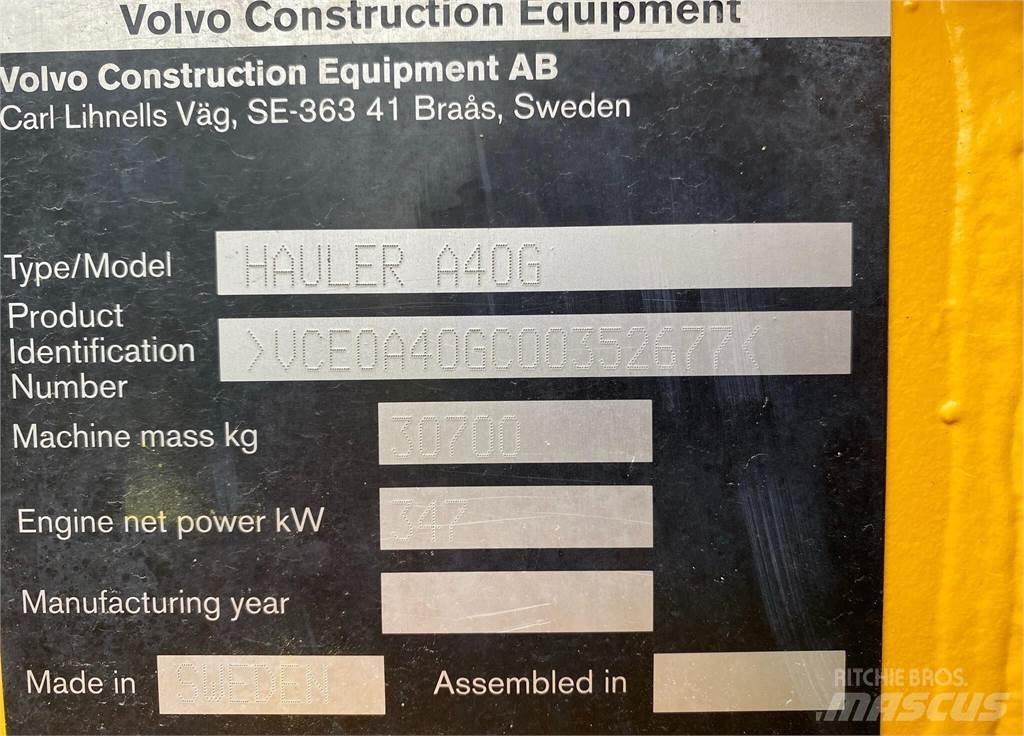 Volvo A40G Knik dumptrucks