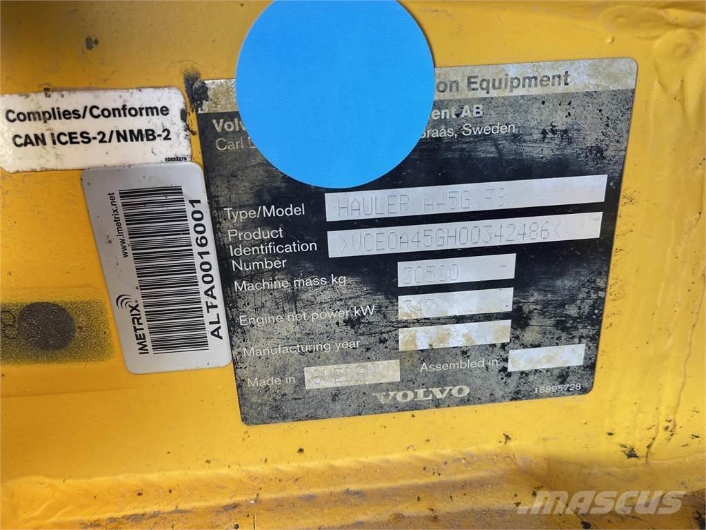 Volvo A45G FS Knik dumptrucks