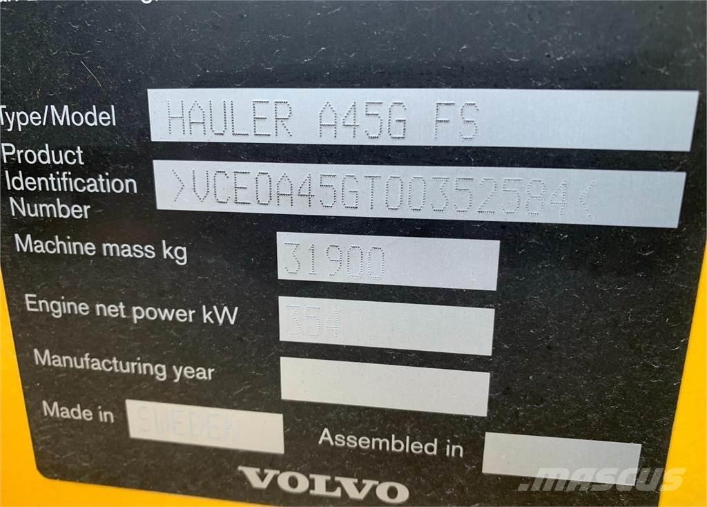 Volvo A45G FS Knik dumptrucks