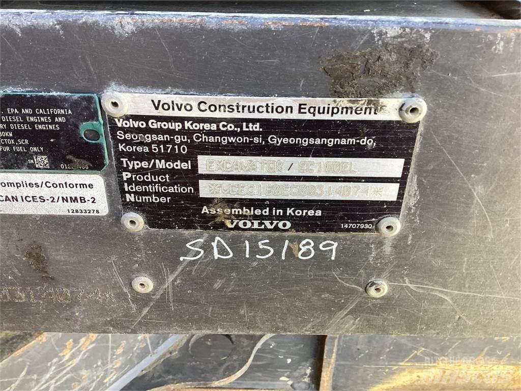 Volvo EC160EL Rupsgraafmachines