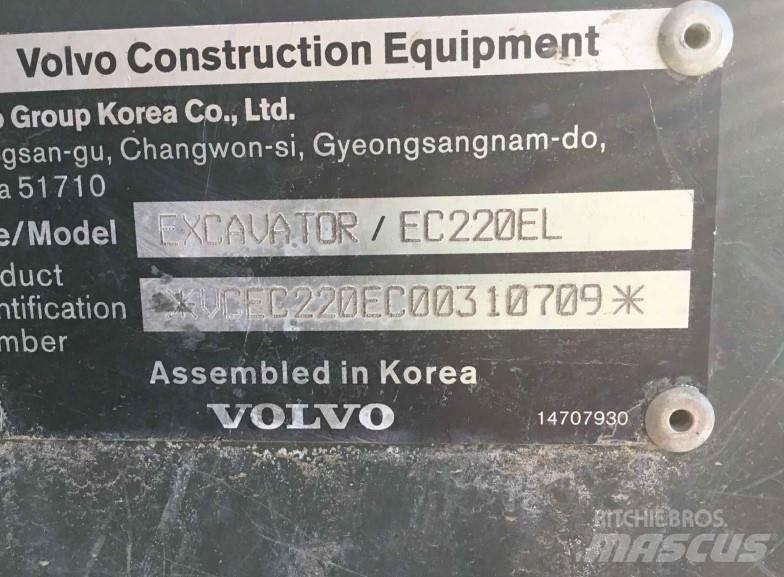 Volvo EC220EL Rupsgraafmachines