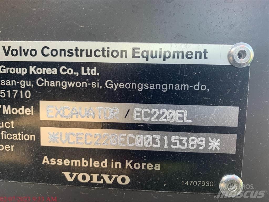 Volvo EC220EL Rupsgraafmachines