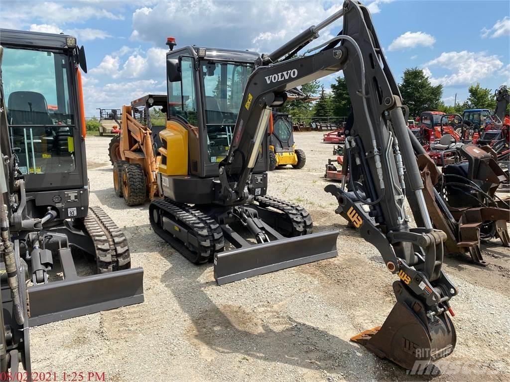 Volvo EC27D Minigraafmachines < 7t