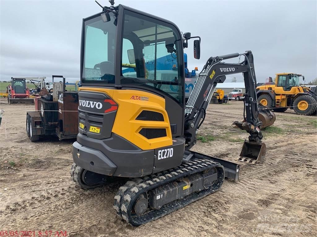 Volvo EC27D Minigraafmachines < 7t