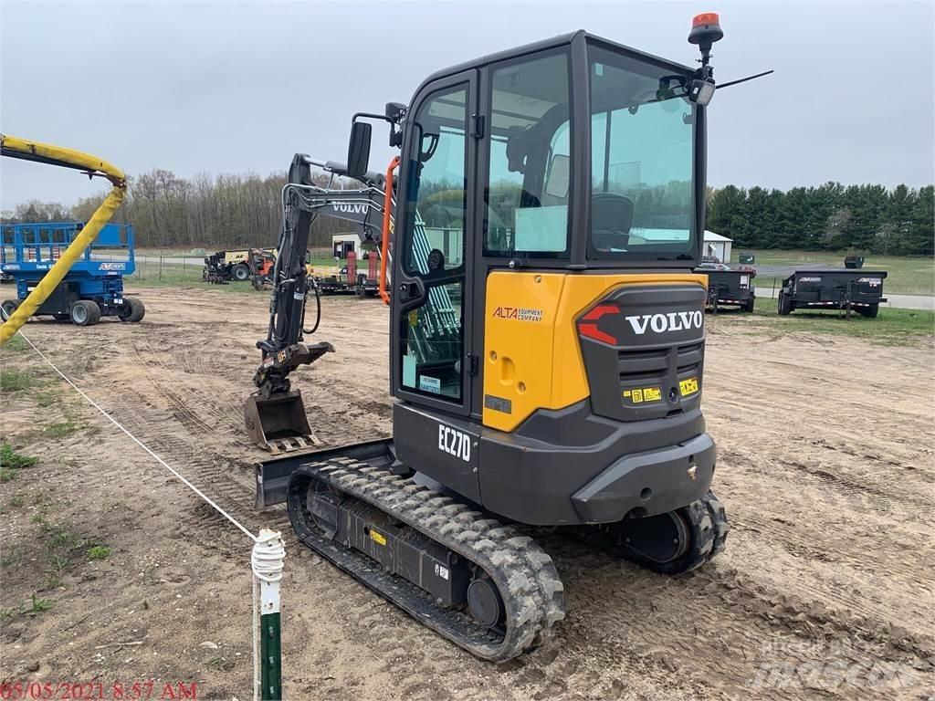Volvo EC27D Minigraafmachines < 7t