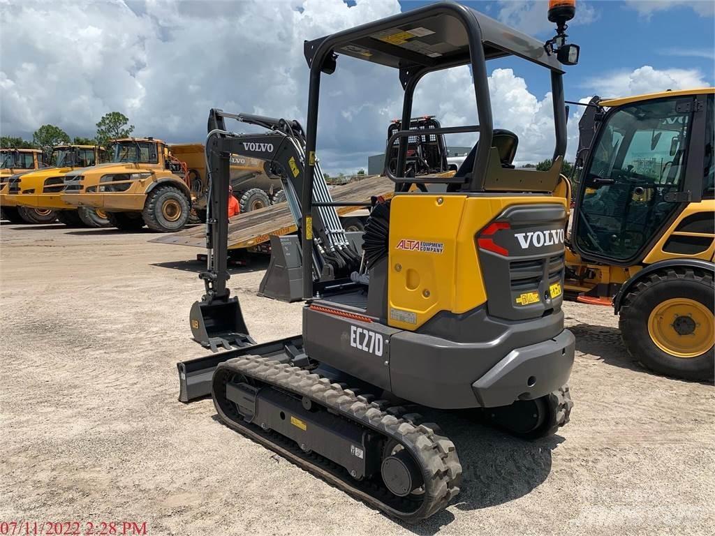 Volvo EC27D Minigraafmachines < 7t