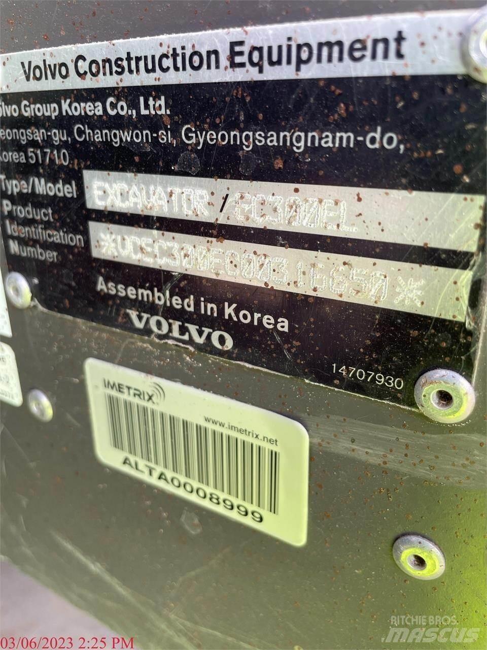 Volvo EC300EL Rupsgraafmachines