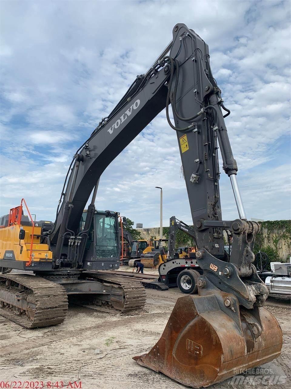 Volvo EC350EL Rupsgraafmachines