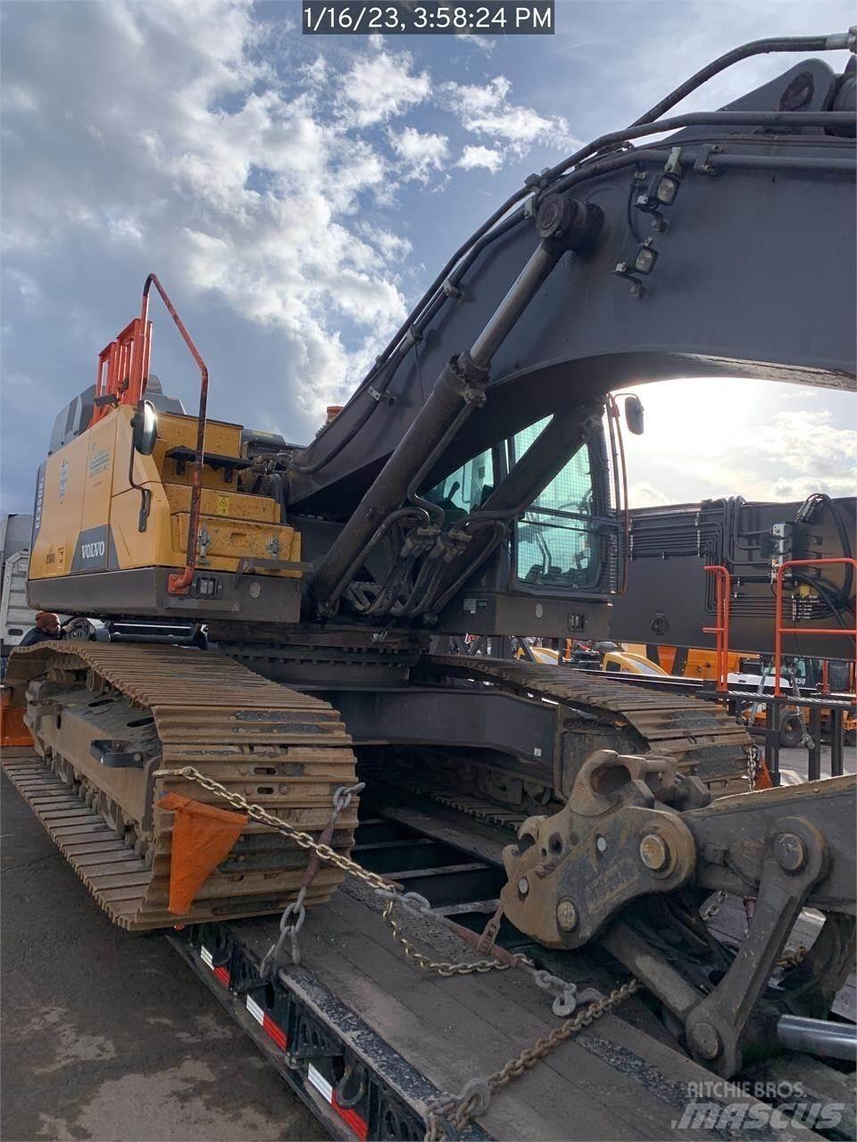 Volvo EC350EL Rupsgraafmachines