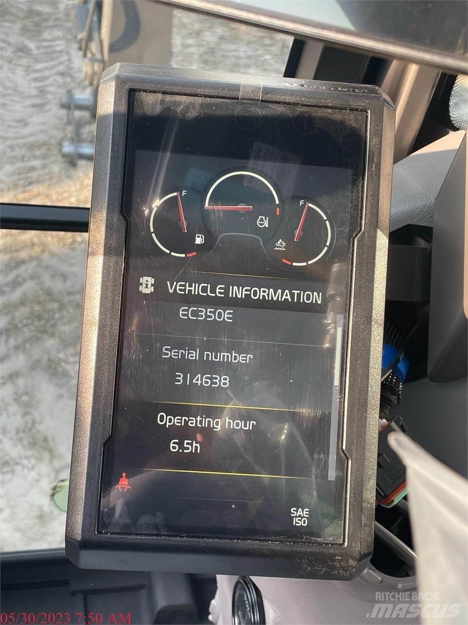 Volvo EC350EL Rupsgraafmachines