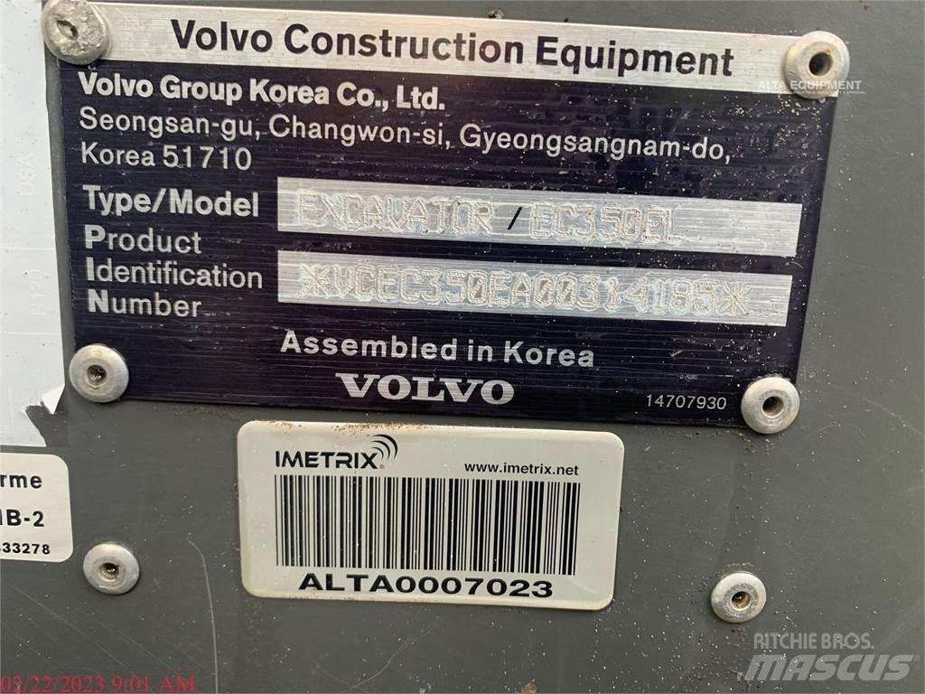 Volvo EC350EL Rupsgraafmachines
