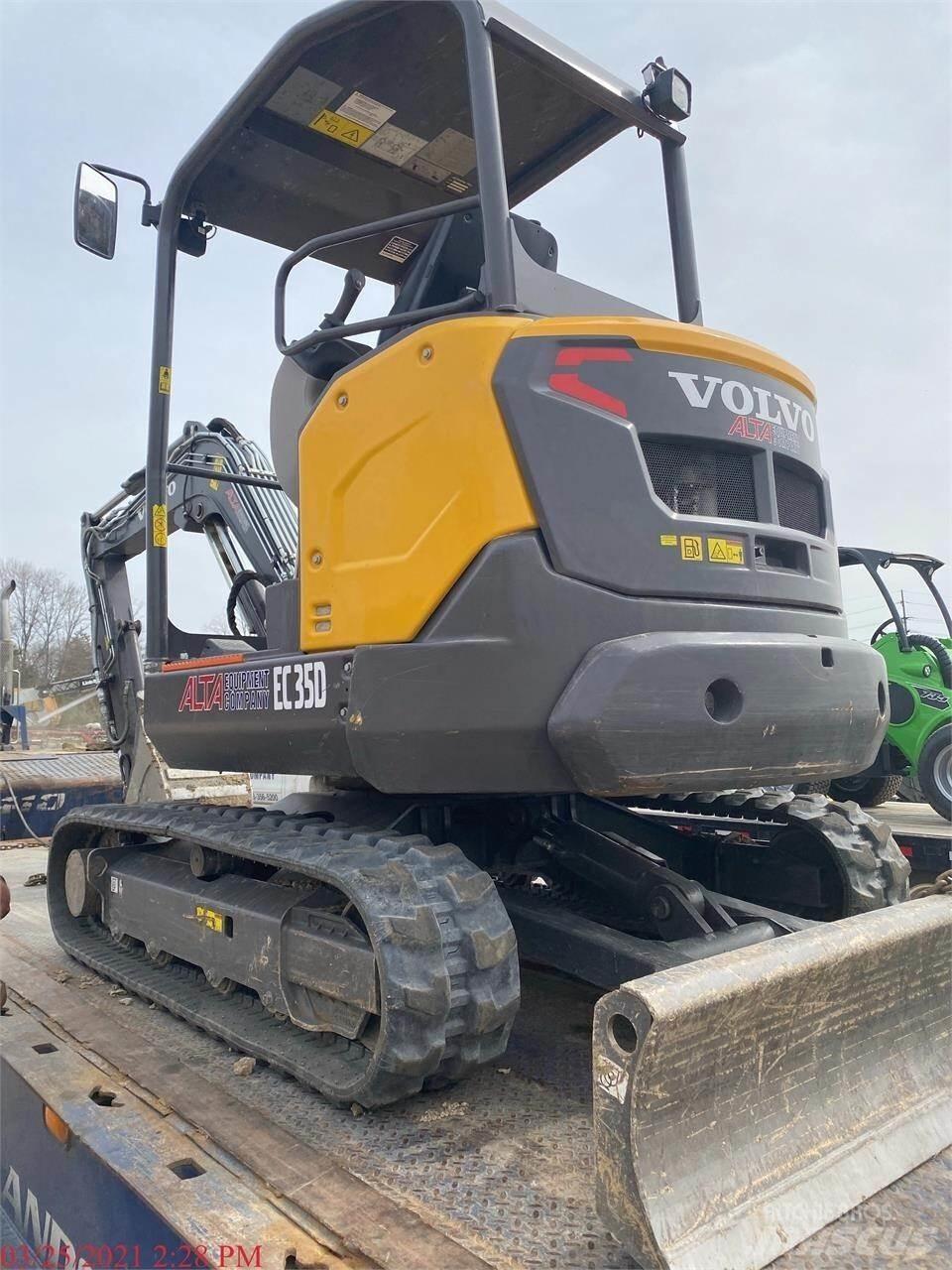 Volvo EC35D Minigraafmachines < 7t
