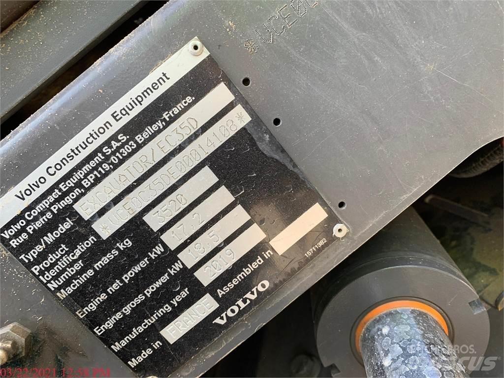 Volvo EC35D Minigraafmachines < 7t