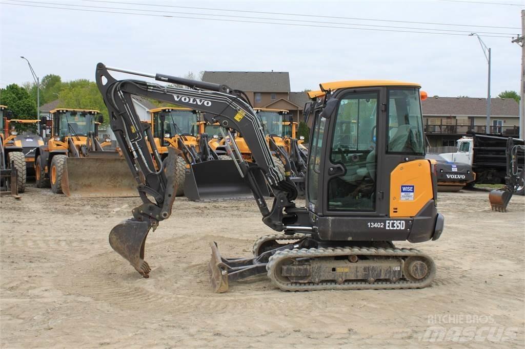 Volvo EC35D Minigraafmachines < 7t
