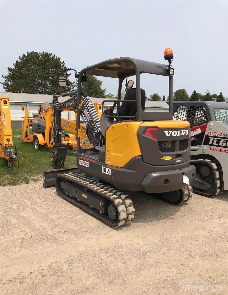 Volvo EC35D Minigraafmachines < 7t