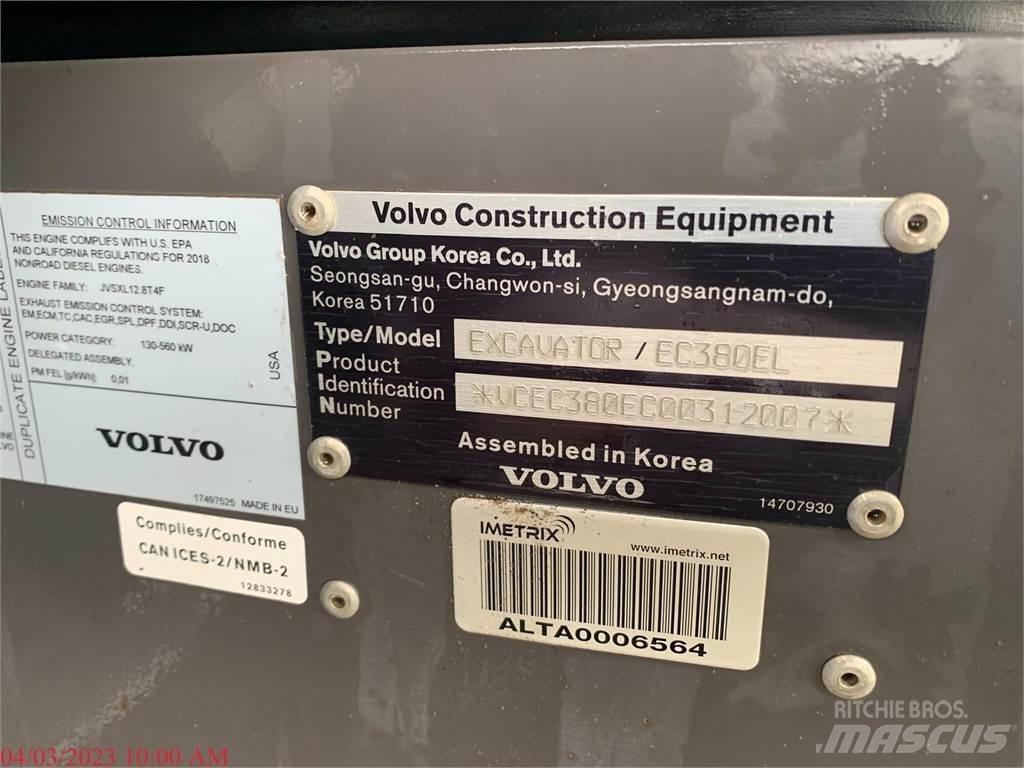 Volvo EC380EL Rupsgraafmachines
