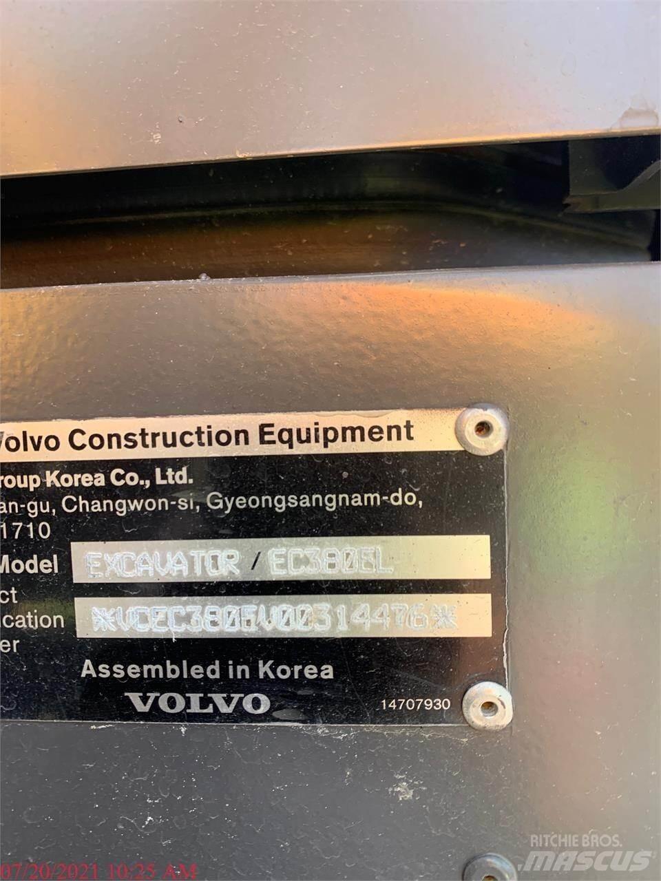 Volvo EC380EL Rupsgraafmachines