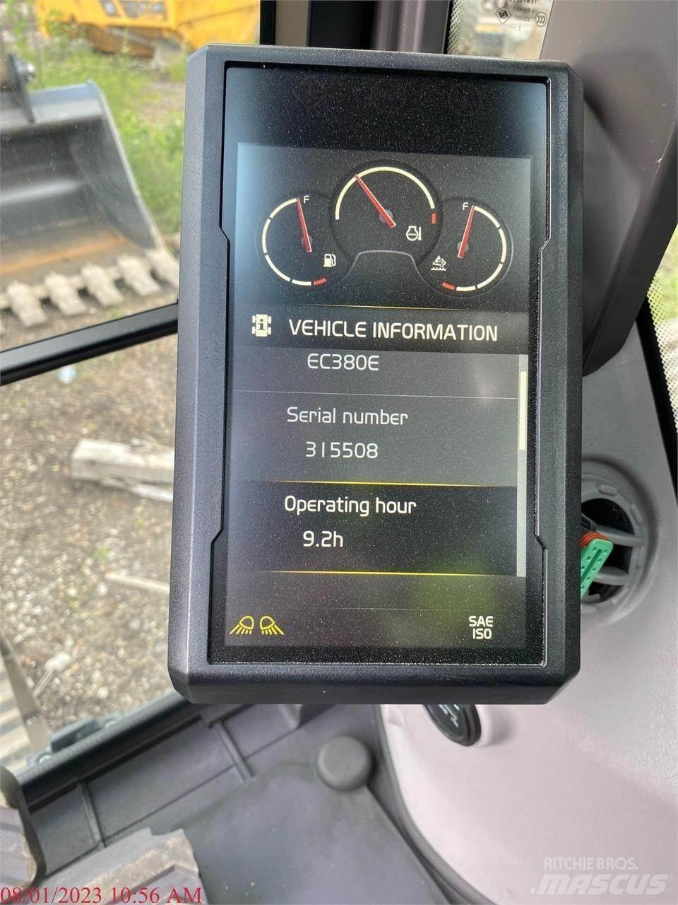 Volvo EC380EL Rupsgraafmachines