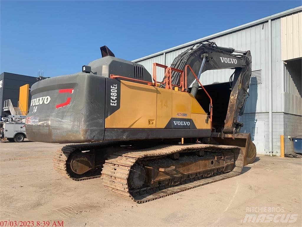 Volvo EC480EL Rupsgraafmachines