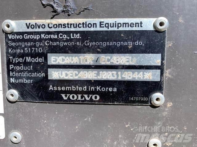 Volvo EC480EL Rupsgraafmachines
