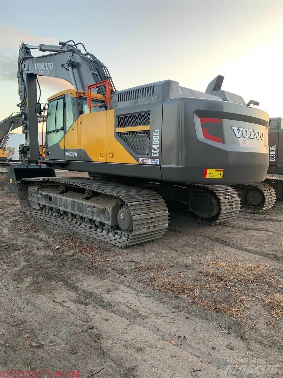 Volvo EC480EL Rupsgraafmachines