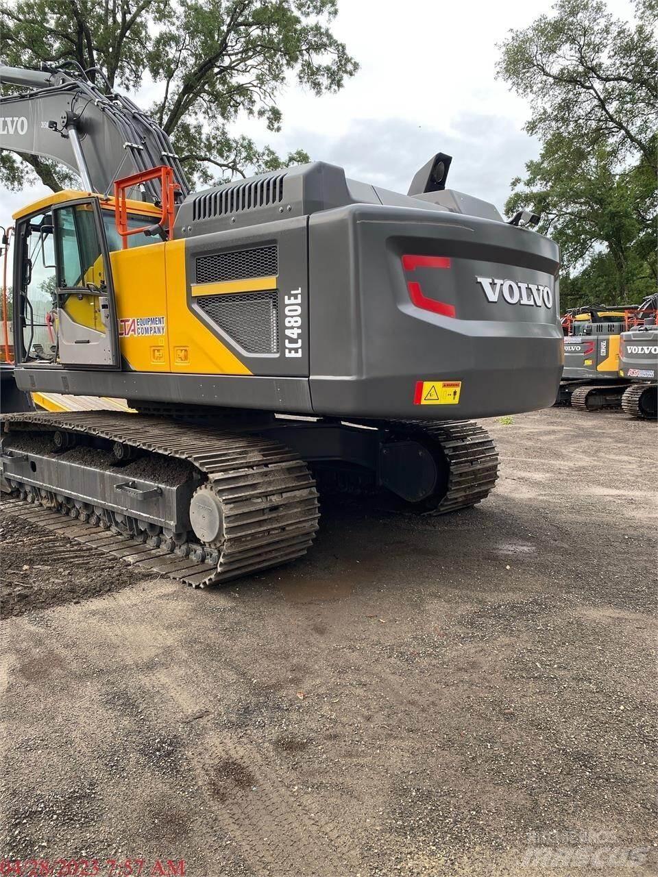 Volvo EC480EL Rupsgraafmachines