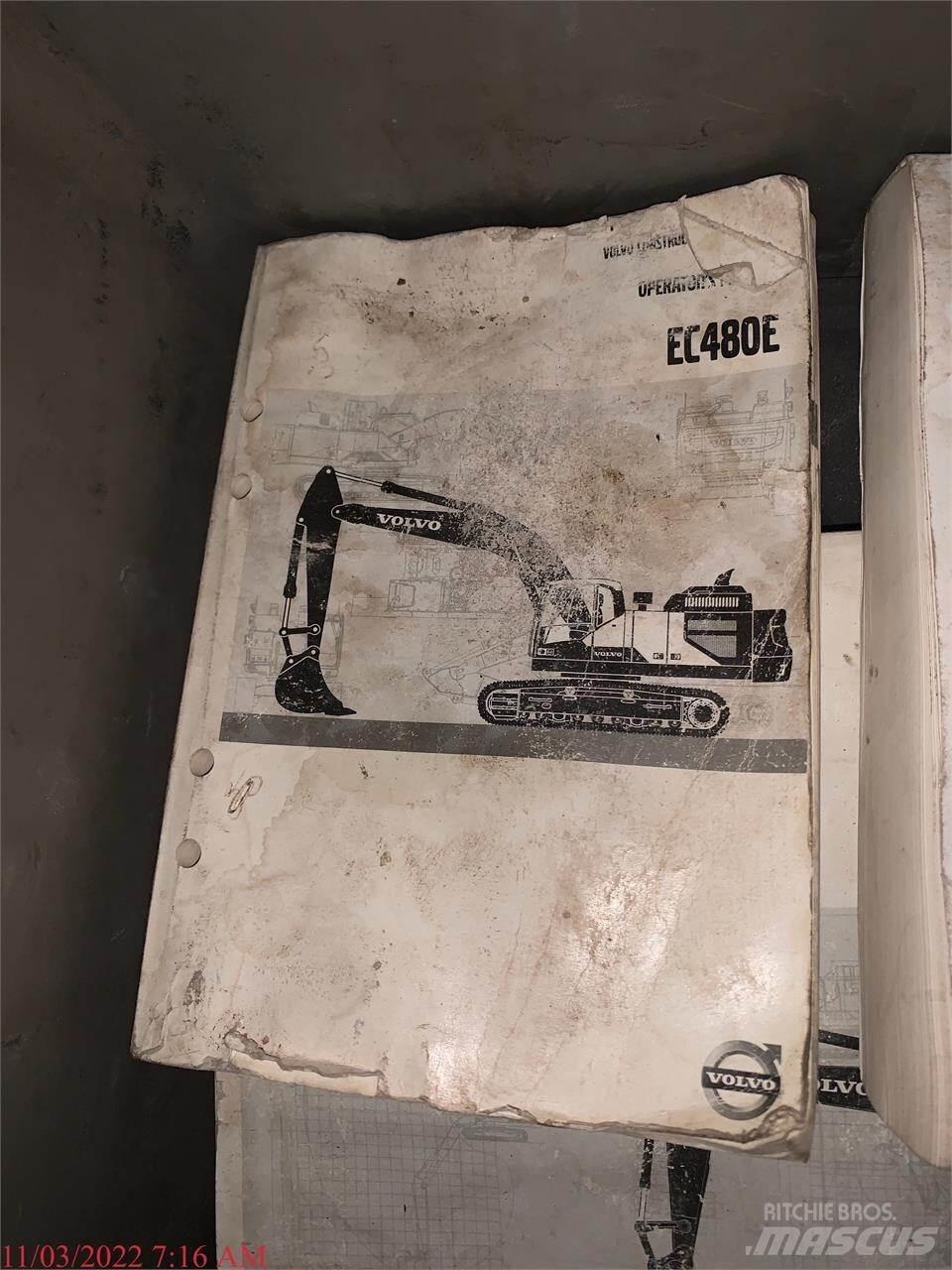 Volvo EC480EL Rupsgraafmachines