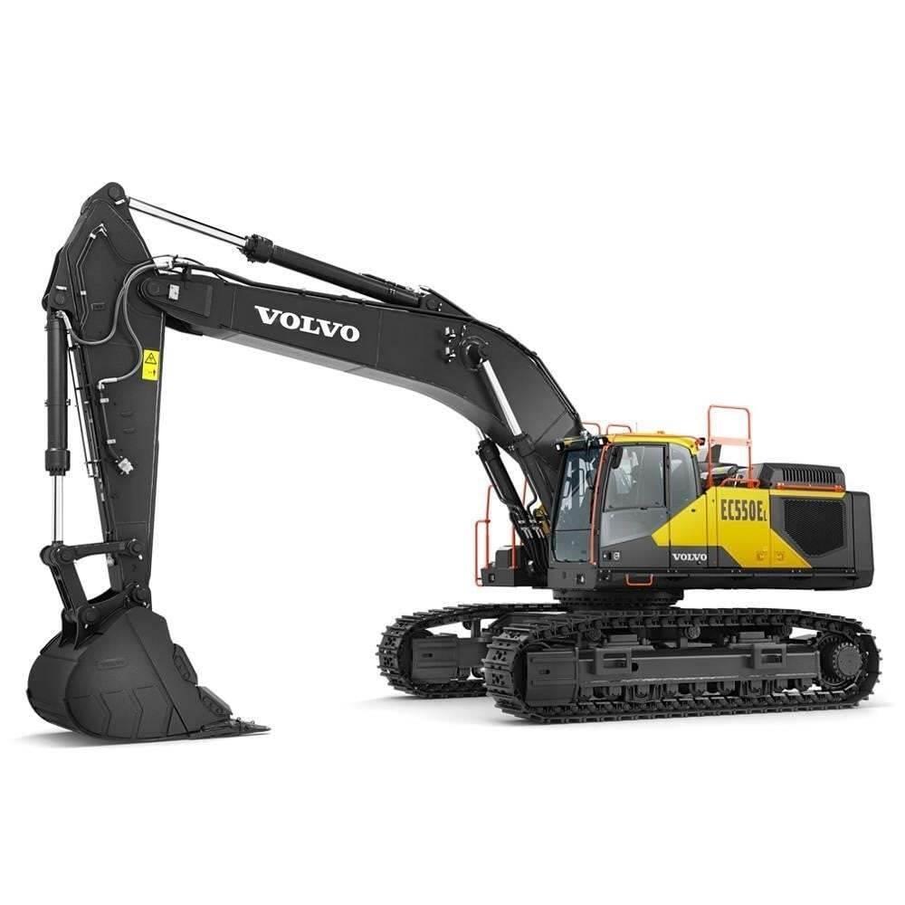 Volvo EC550EL Rupsgraafmachines