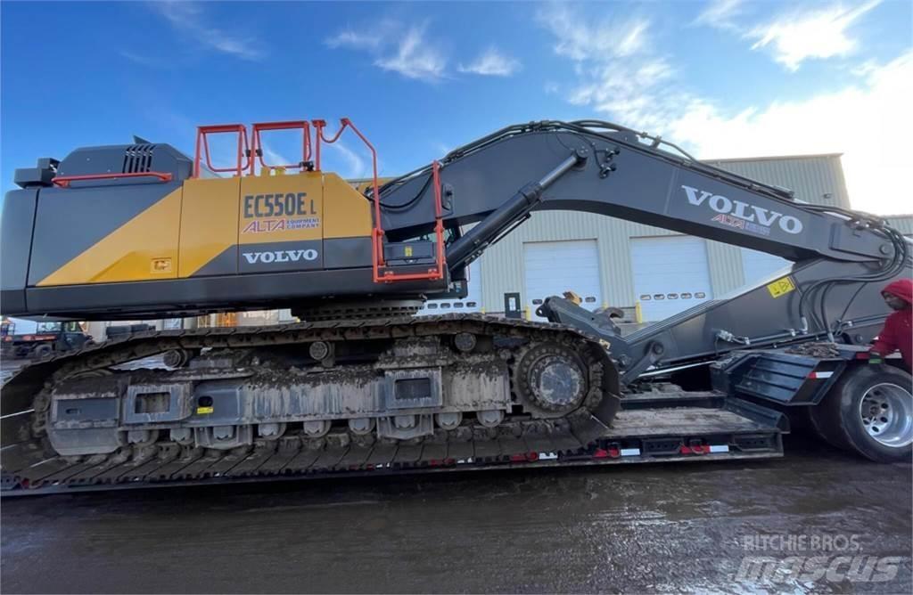 Volvo EC550EL Rupsgraafmachines