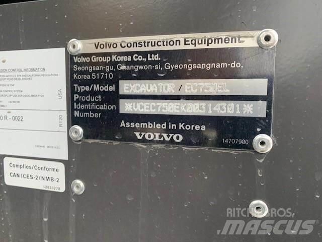 Volvo EC750EL Rupsgraafmachines