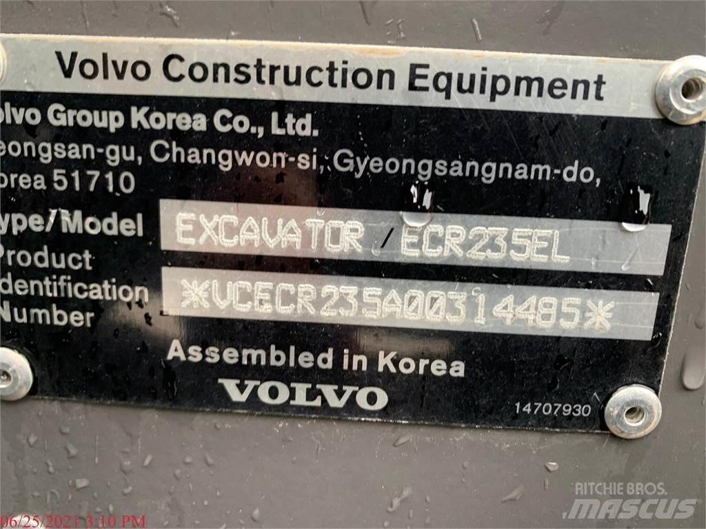 Volvo ECR235EL Rupsgraafmachines