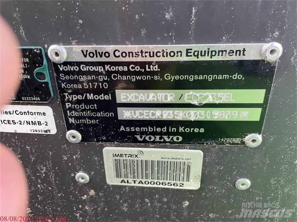 Volvo ECR235EL Rupsgraafmachines