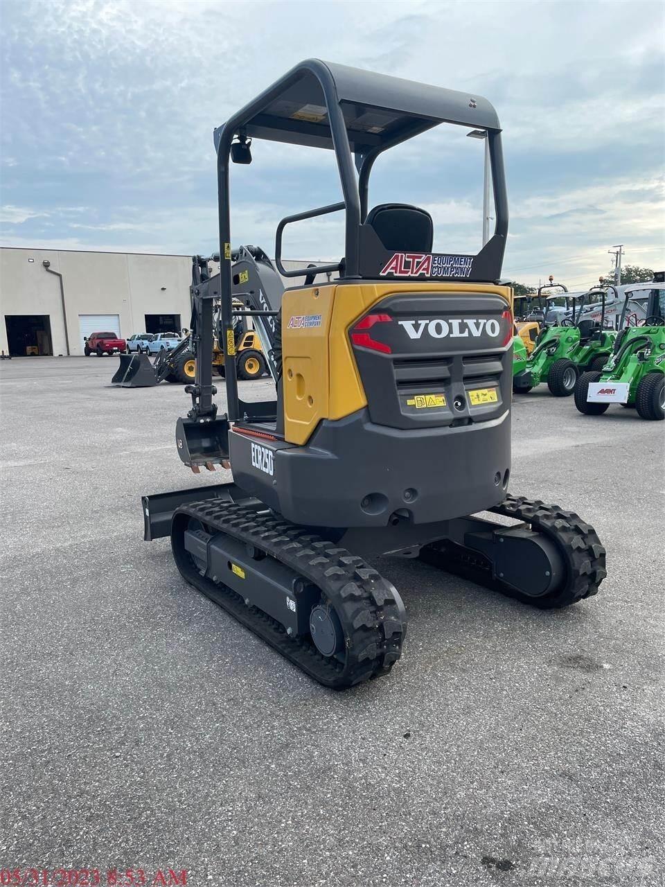 Volvo ECR25D Minigraafmachines < 7t