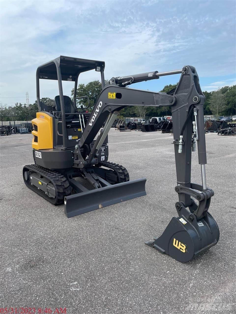 Volvo ECR25D Minigraafmachines < 7t