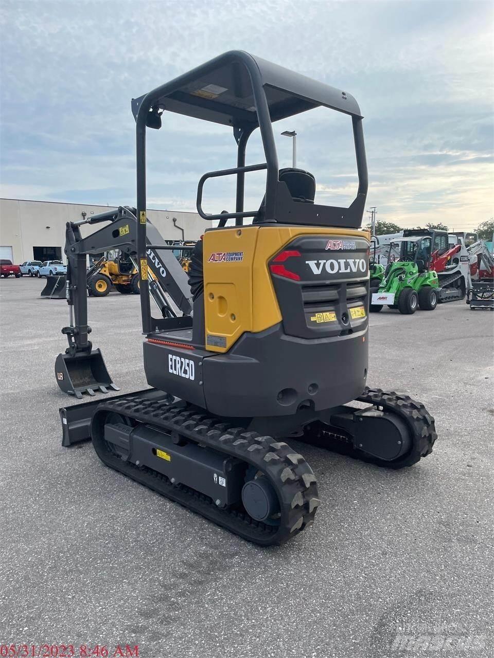 Volvo ECR25D Minigraafmachines < 7t