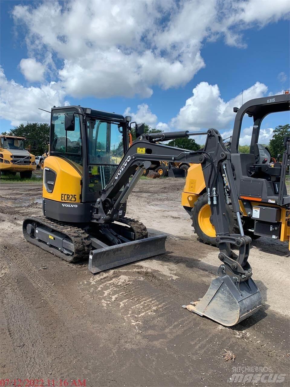 Volvo ECR25D Minigraafmachines < 7t