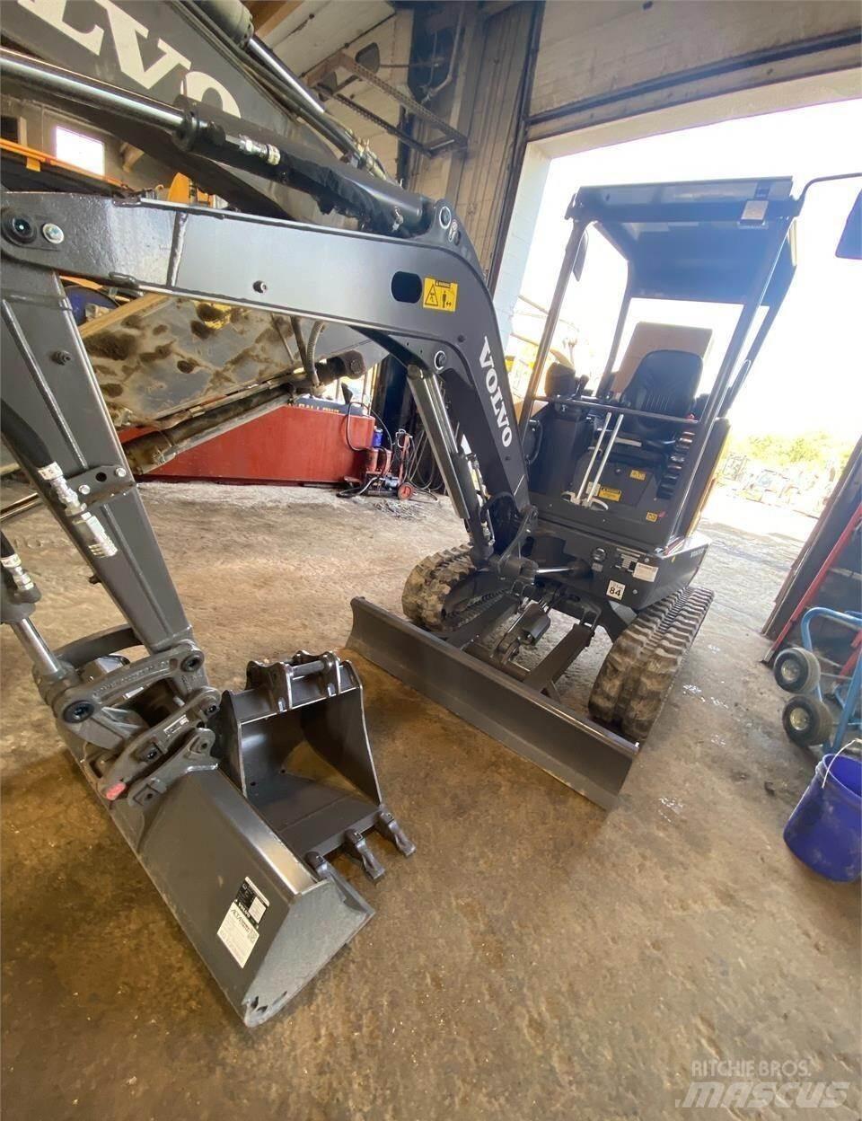 Volvo ECR25D Minigraafmachines < 7t