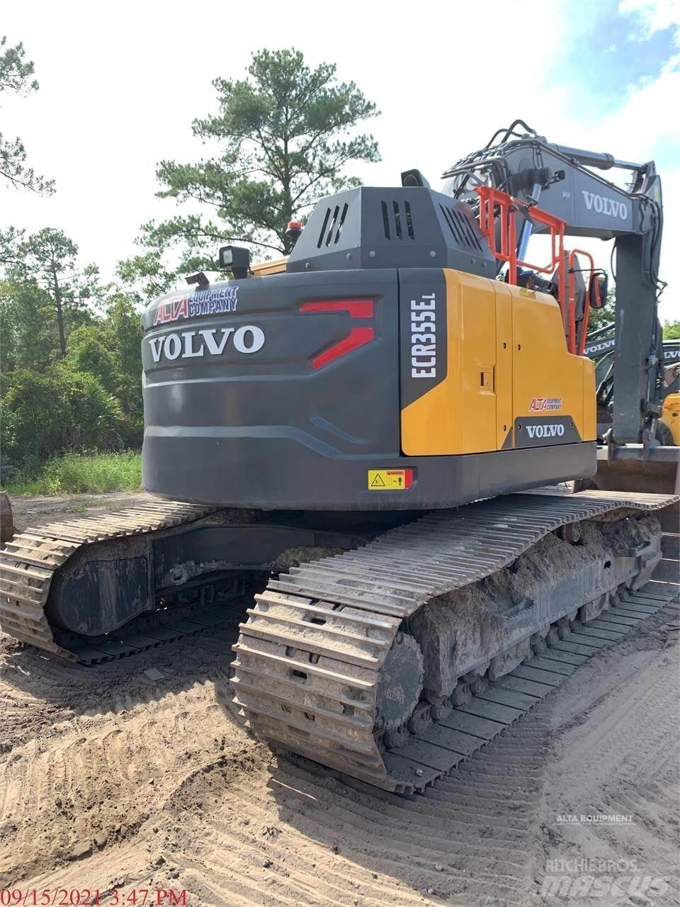 Volvo ECR355EL Rupsgraafmachines