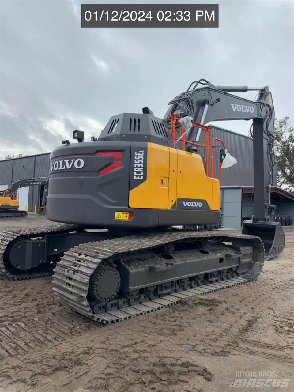 Volvo ECR355EL Rupsgraafmachines