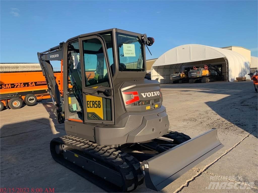 Volvo ECR58F Rupsgraafmachines