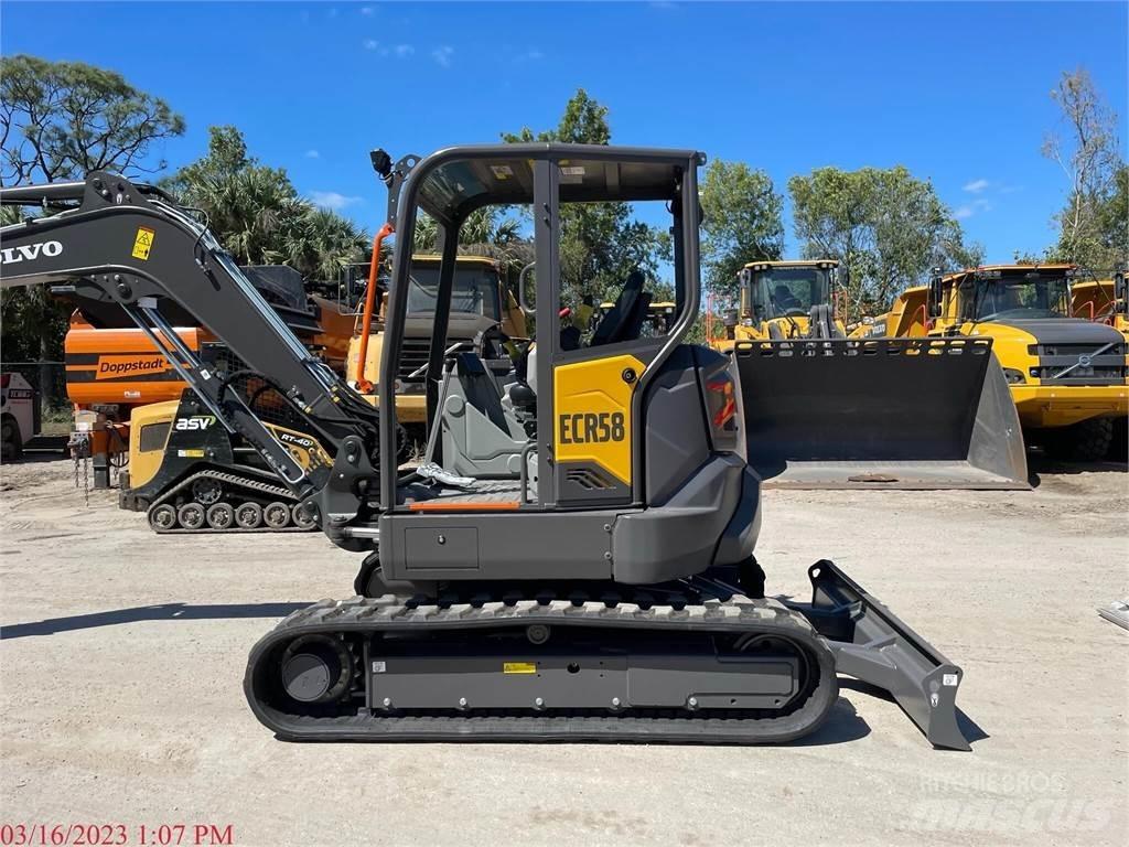Volvo ECR58F Rupsgraafmachines
