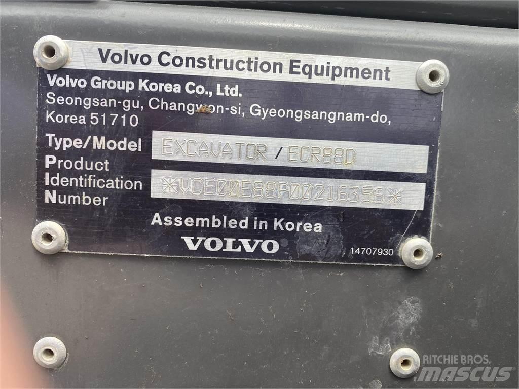 Volvo ECR88D Rupsgraafmachines