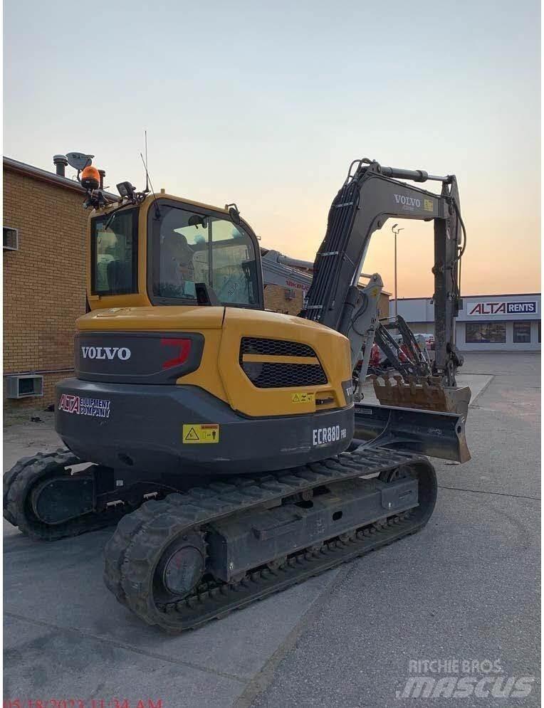 Volvo ECR88D Rupsgraafmachines