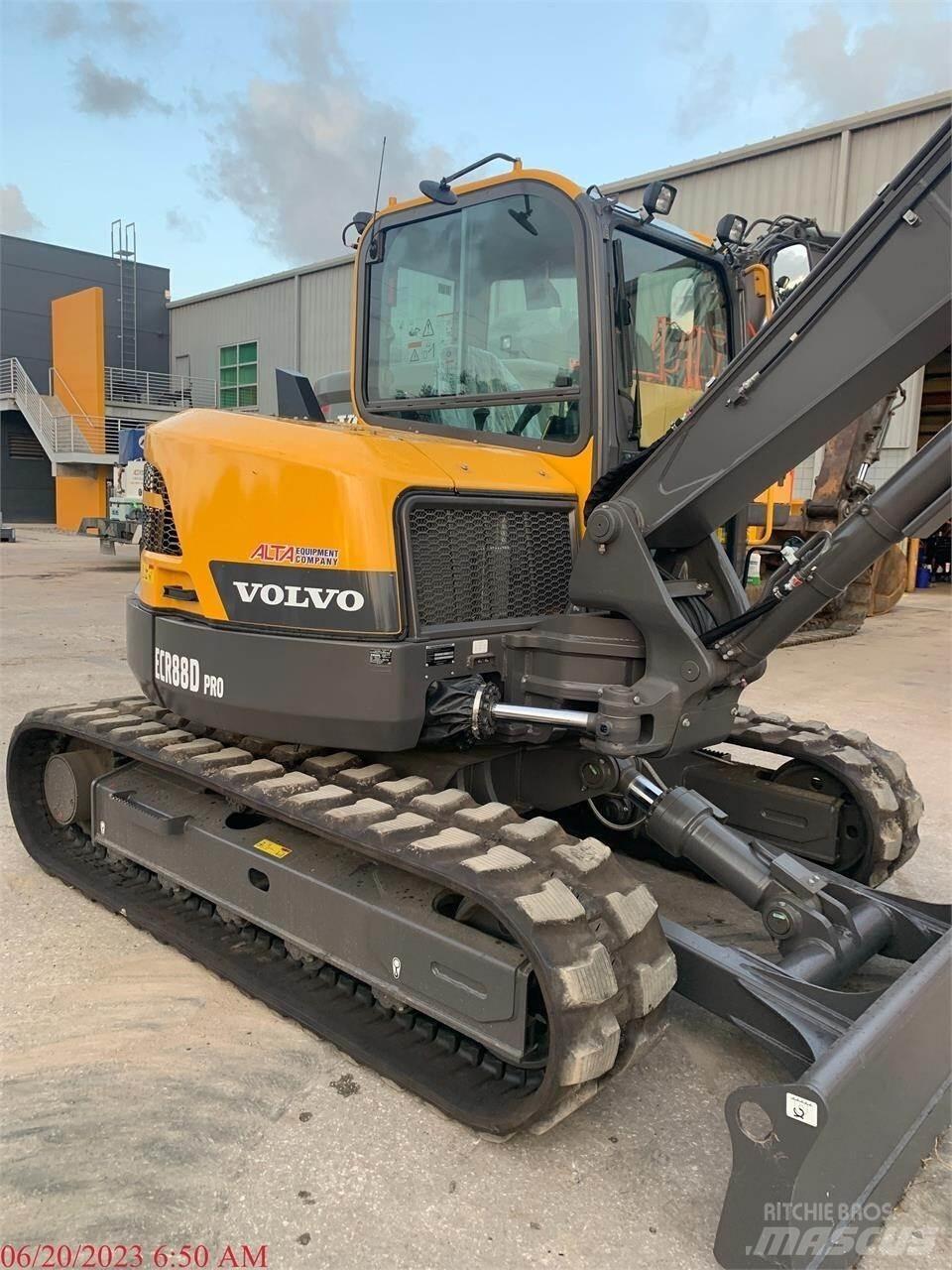 Volvo ECR88D Rupsgraafmachines