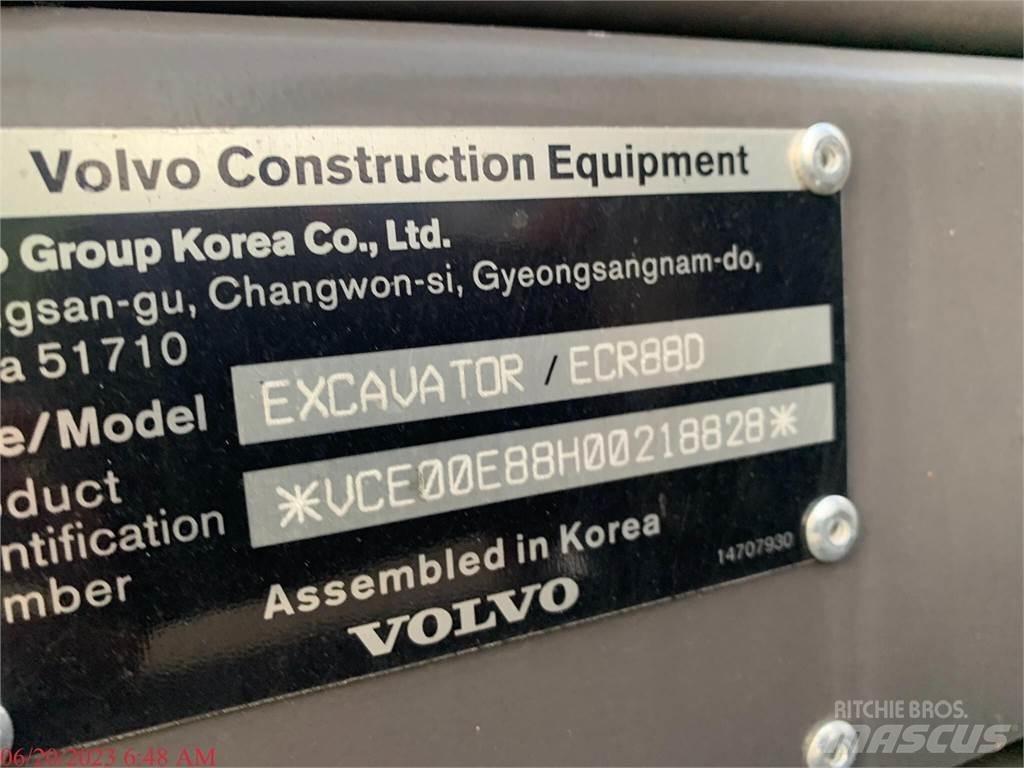 Volvo ECR88D Rupsgraafmachines