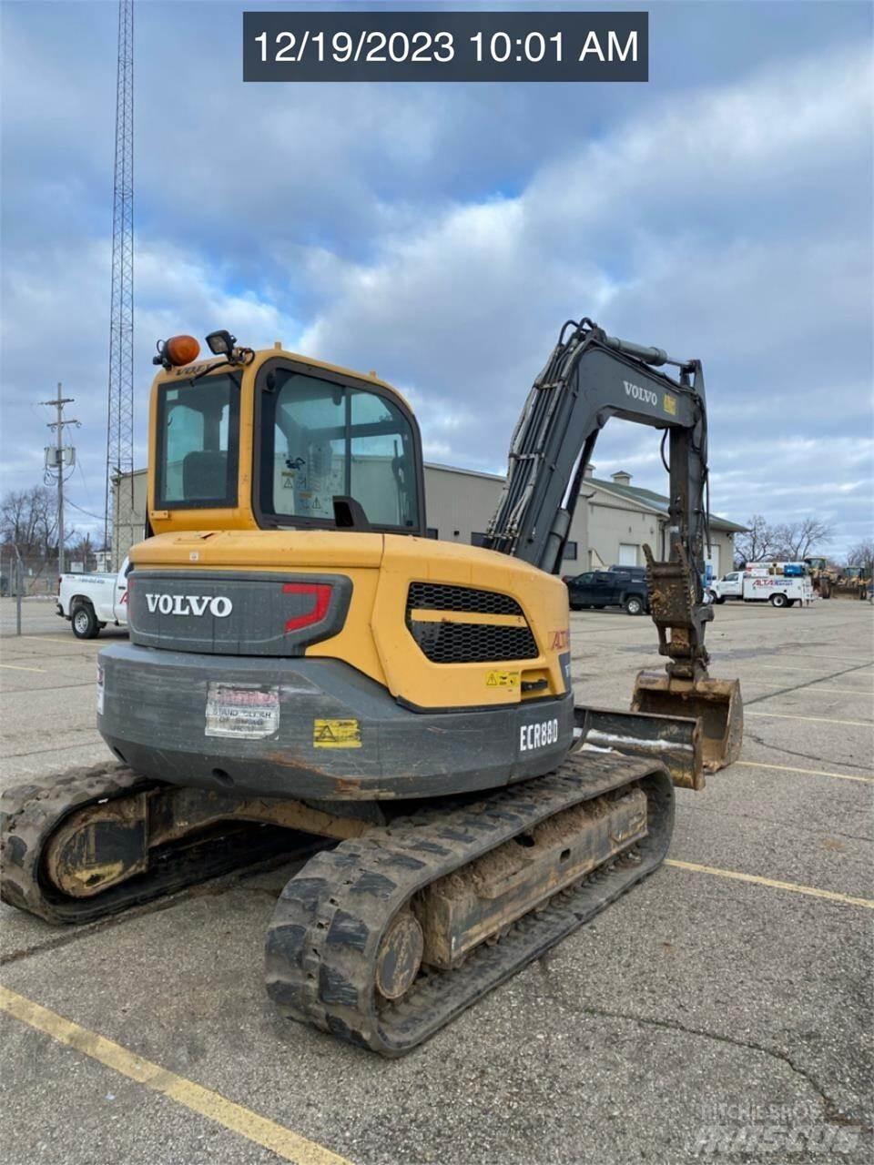 Volvo ECR88D Rupsgraafmachines