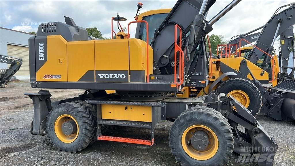 Volvo EW180E Wielgraafmachines