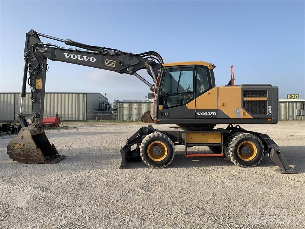 Volvo EW180E Wielgraafmachines